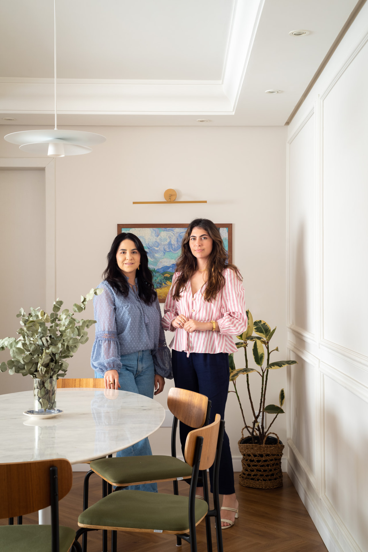 As arquitetas Kézia Decarli e Stephanie Hort